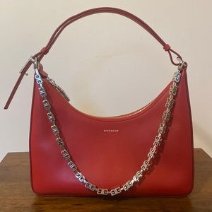 Givenchy Small Moon Cut Out Bag in Leather